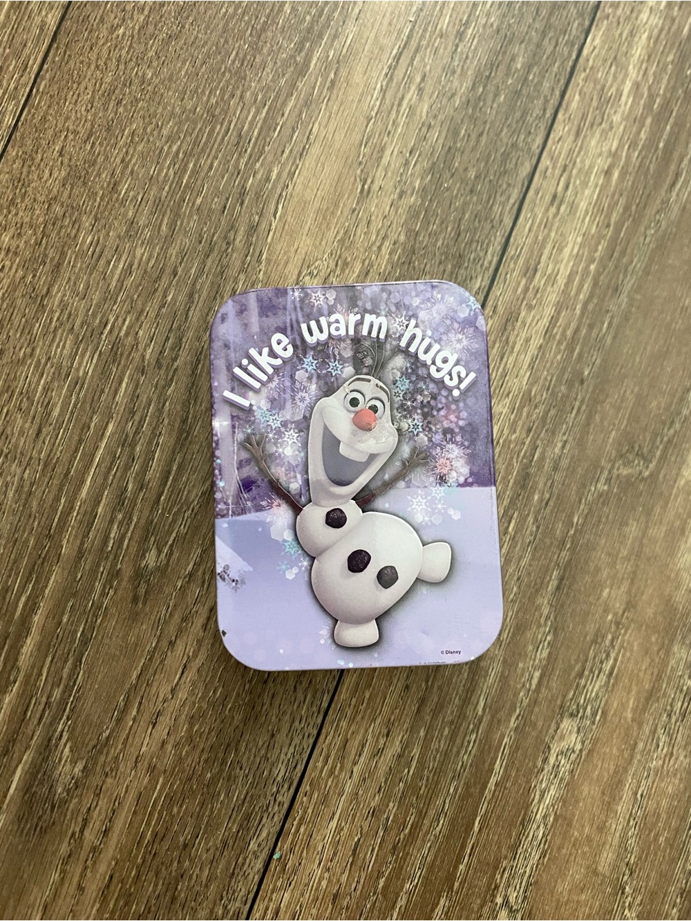 Disney Frozen Olaf Earrings in Tin Box
